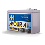Bateria Nobreak Caixas Eletronicos Alarme Mva7 12v 7ah Moura