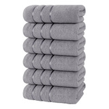 Utopia Towels, Juego De 6 Toallas De Mano De Viscosa (16 X 2