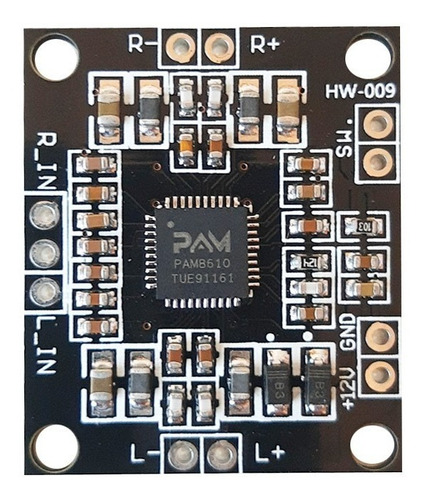 Tarjeta Amplificadora De Audio Estereo 15wx2