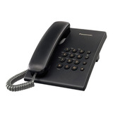 Teléfono Fijo Panasonic Kx-ts500 Negro