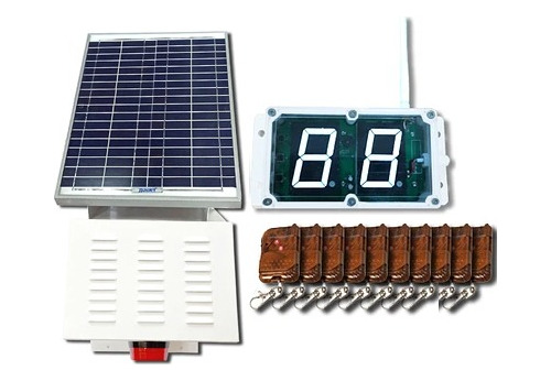 Kit Alarma Solar 120db 60w + 10 Controles + 1 Identificador