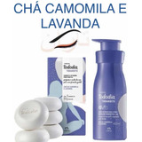 Chá De Camomila E Lavanda Hidrante + Sabonete C/ 5u Natura