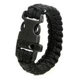 Pulseira Paracord Bracelete Paracord Sobrevivencia Apito 