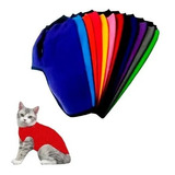 Abrigo Capa Buzo Poncho Polar Mascotas Gatos Lisos Varios