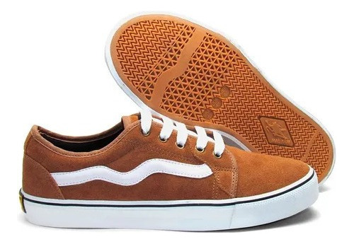 Tenis Mad Rats Original Golden Camel/branco