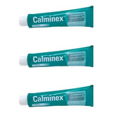 Kit 3 Calminex Pomada Uso Veterinário 100g Dores E Pancadas