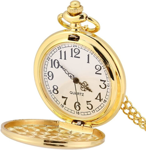 Reloj Bolsillo Con Colgante Para Trajes Peaky Blinders, Oro