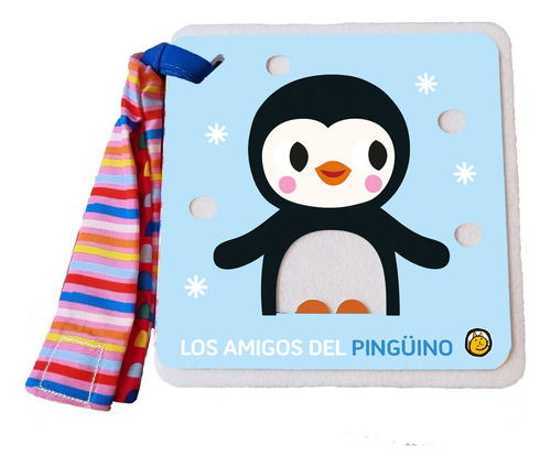 Libro Didáctico Para Bebes Los Amigos Del Pingüino - Felpa, De Guadal. 1 Editorial Guadal - El Gato De Hojalata, Tapa Dura En Español, 2023