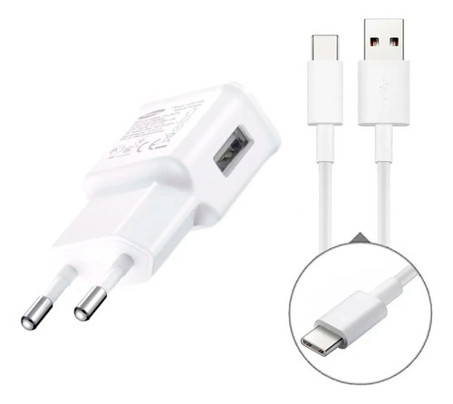 Cargador Original Carga Rápida Compatible S10 Plus + Cable C