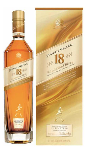 Whisky Johnnie Walker 18 Years - mL a $647