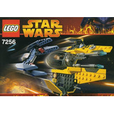 Lego 7256 Star Wars Jedi Starfighter Y Buitre Droide Cantidad De Piezas 1
