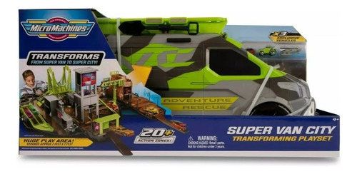 Micromachines Super Van City Adventure Rescue Rara