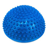 Mini Meia Bola Bosu Equilíbrio Cravos Pilates Yoga Sports Cor Azul