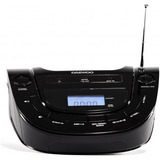 Radio Reproductor Portátil Daewoo Usb Bluetooth Aux Sd Am Fm