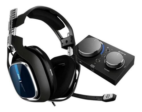 Diadema Gamer Astro A40 Tr + Mix Amp Pro Tr (pc/playstation) Color Azul Oscuro