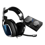 Diadema Gamer Astro A40 Tr + Mix Amp Pro Tr (pc/playstation) Color Azul Oscuro