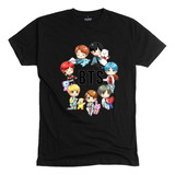 Remera Bts Bt21 Banda K-pop 100% Algodón Talles Colores Exo