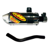 Escape Deportivo 4.1 Fmf 3,5 + Curva Honda Xr 150+power Bomb