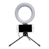 Iluminador Ringh Ligth Pro Led Com Suporte De Mesa 3 Cores