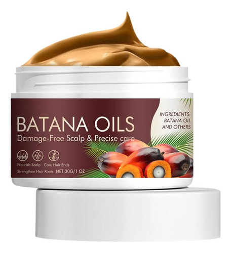 Aceite De Batana Para El Crecimiento Natural Del Cabello 30g