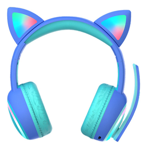 Kid's Led Glowing Fashion Adorable Cat Ear Auriculares