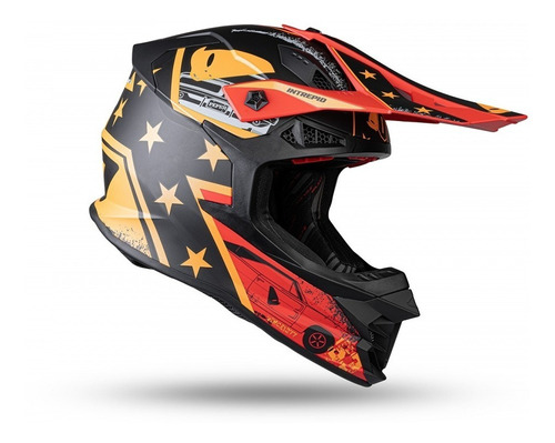 Casco Moto Ufo Cross Enduro Intrepid He 152 Solomototeam