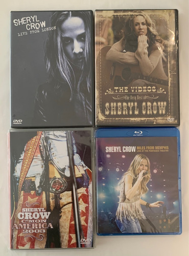 3 Dvd + Bluray Sheryl Crow Live From London The Very Best Of