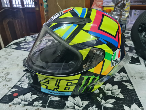 Casco Agv Original Gp Carbóno