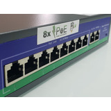 Switch Poe Ms-poe802sg 10p 8x100mb Poe+2gb Ieee802.3af/at