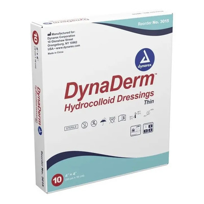 Dynaderm Apósito Parche Hidrocoloide 10 X 10 Cm 10 Piezas | MercadoLibre