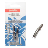 Speedball Gubias Para Linóleo 2 Unidades De 1 Grosor Exterior #4 Cuadrada