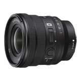  Lente Sony Power Zoom Gran Angular 16-35mm F4 Serie G Ff