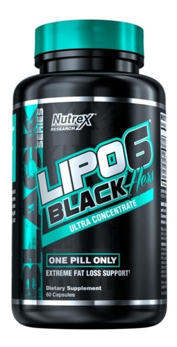 Lipo 6 Black Her Ultra Concentrado (60 Caps) Nutrex