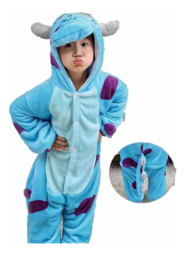 Pijama Mameluco Dinosaurio Infantil Disfraces Fiesta Cosplay