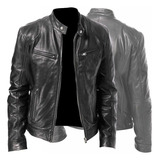 Chamarra De Piel Vintage Cool For Motocicleta