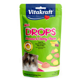 Vitakraft Drops Mini Banana & Cherry Sabor Hamster, Rata Y R