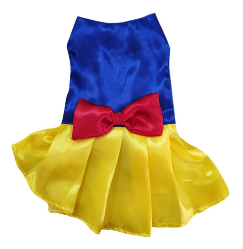 Vestido Pet Roupa De Princesa Para Cachorro Cães Gatos Luxo