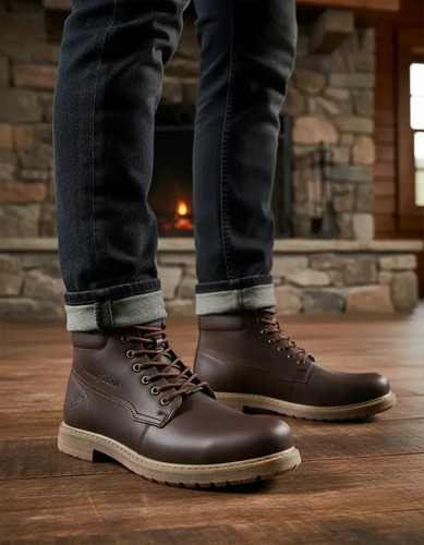 Bota Botín Caballero Casual Gy-160 Good Year Café Urbano | Envío gratis
