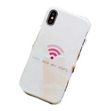 Funda Para iPhone You Are My Wifi Hombre Mujer Amor Novios