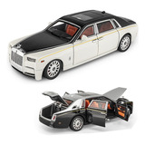 Rolls Royce Phantom Techo Estrellas Miniatura Metal Car 1/18