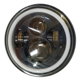 Farol Delantero Moto Redondo Faro Led Harley Cafe Racer 75w