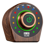 Altavoz De Madera De Grano Mini Bluetooth 5,0 Amplificador