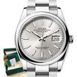 Relógio Rolex Datejust Feminino 36mm Com Caixa Completo