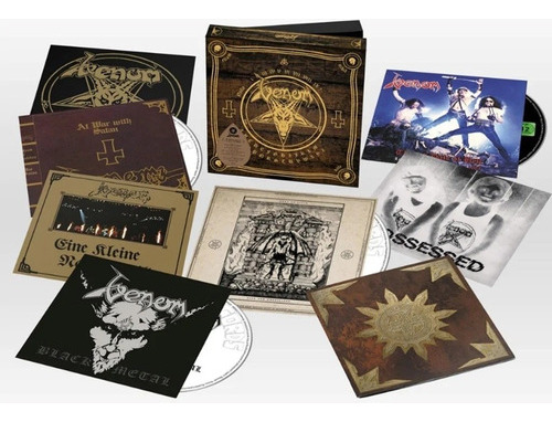 Venom In Nomine Satanas 40 Years In Sodom 6 Cd + Dvd Box