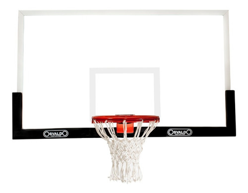 Tablero De Basquet De Cristal Profesional Con Aro Y Red