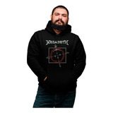 Sudadera Tallas Extra 2xl Megadeth C/bolsa  Cryptic Writings