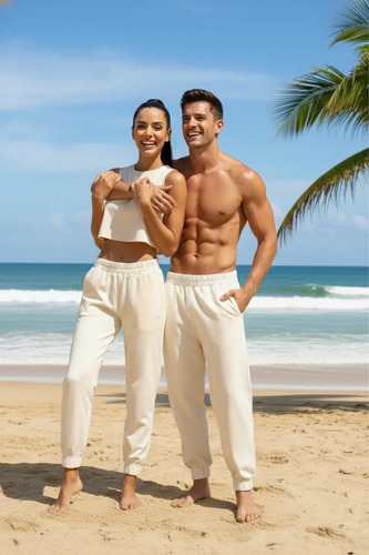 Pantalón De Manta Con Resorte/ Mod.unisex