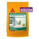 Sika 100 Mortero Impermeable Blanco 2kg