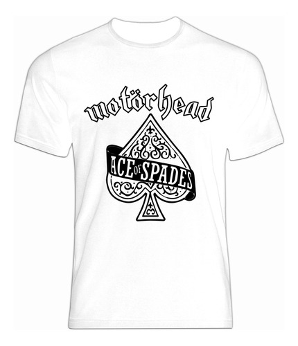 Polera Motörhead Ace Of Spades - Estampado Serigrafía
