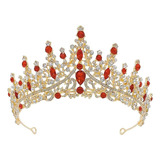 Reina Corona Princesa Boda Tiara Nupcial Y Cumpleaños Xv Año
